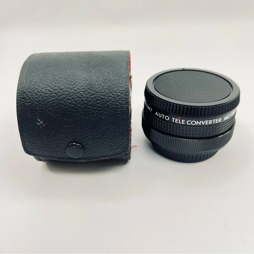 Auto Tele Converter MC 2X For CF with Lens Cover, Casing & Instruction Guide